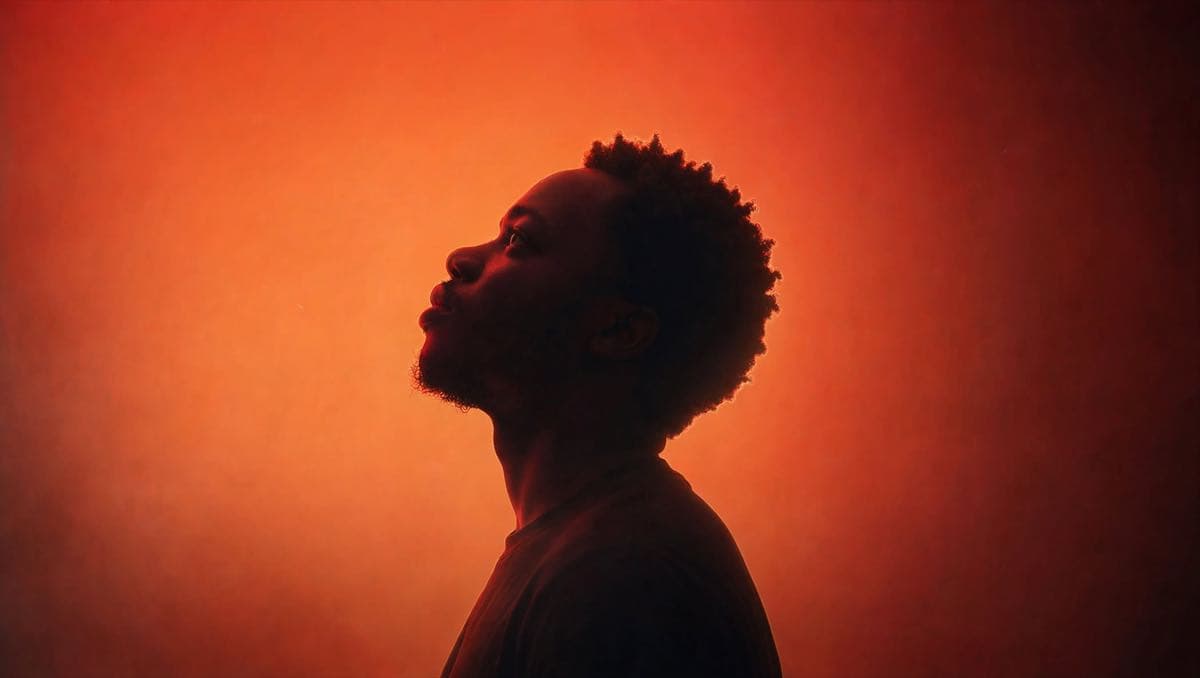 Joel Kouadio, portrait à contre-jour